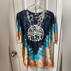 vintage widespread panic tiedye t-shirt